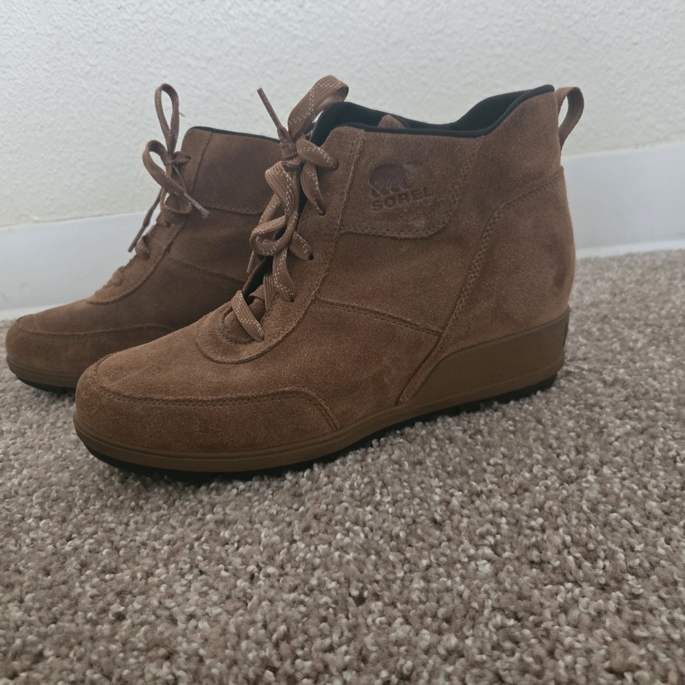 Sorel evie wedge 10.5